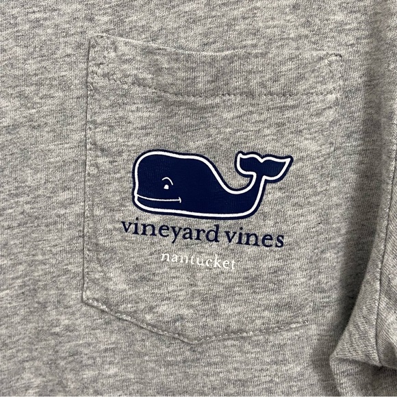VINEYARD VINES / Youth Nantucket Long sleeve Pocket Tee Size XL - Picture 6 of 11